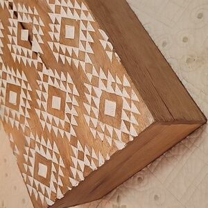 Wood Hinged Box